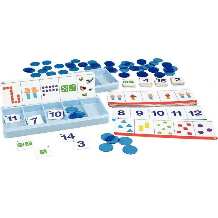Atelier Boîtes À Compter Niveau 3 – Nathan | Jeux Educatifs intérieur Boite À Compter