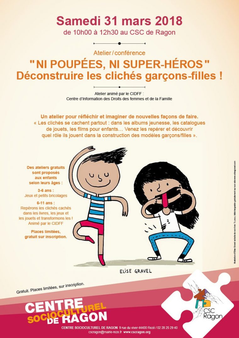 Atelier-Conférence "ni Poupée, Ni Super-Héros" – Cidff Loire serapportantà Jeux De Fille De 11 Ans Gratuit