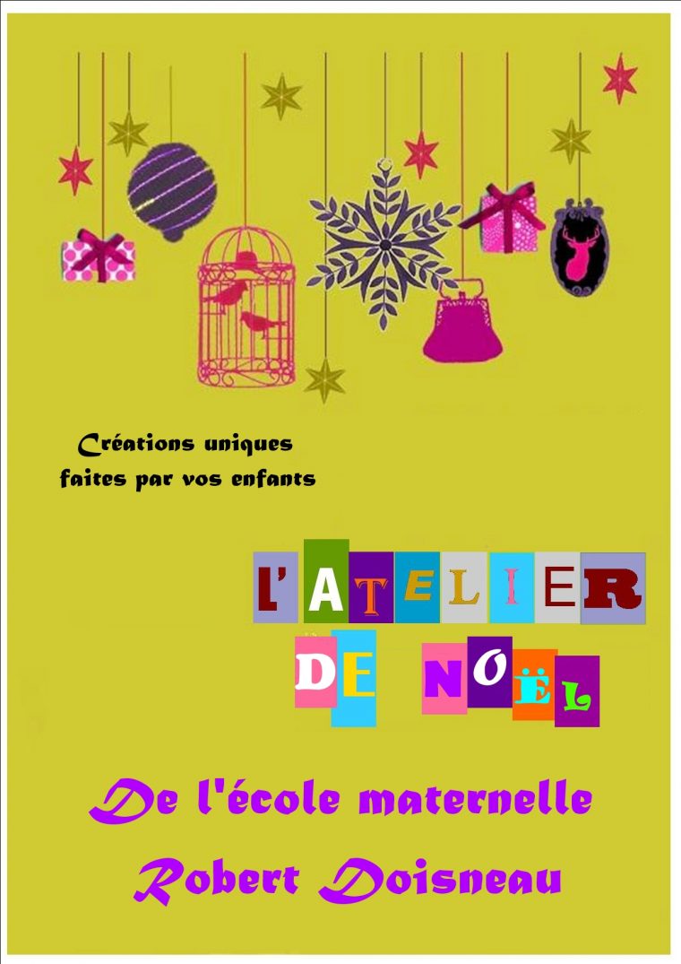Ateliers Bricolage Pour Le Marché De Noël | Association Des concernant Atelier Bricolage Maternelle