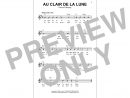 Au Clair De La Lune - Sheet Music To Download à Clair De La Lune Lyrics