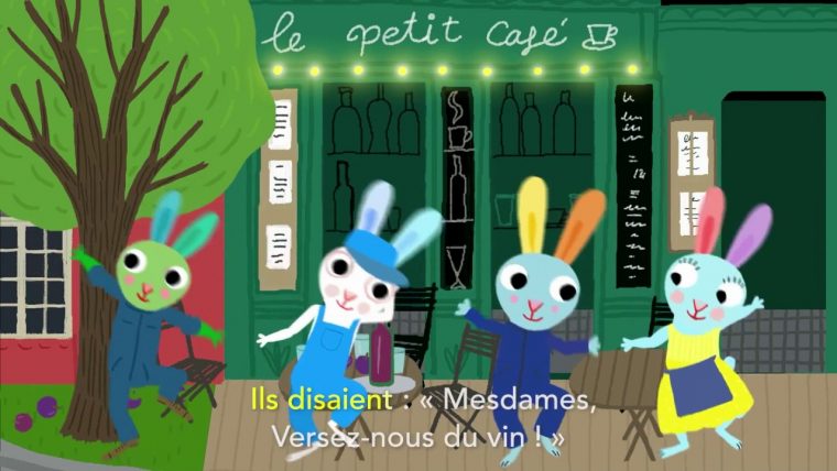 Au Clair De La Lune, Trois Petits Lapins – Chansons Et Comptines Pour  Enfants Avec Pinpin Et Lili encequiconcerne Chanson Enfant Lapin