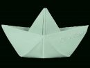 Badespielzeug Origami-Boot Mint serapportantà Origami Petit Bateau