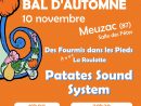 Bal D'automne Avec Patates Sound System - Crmt En Limousin avec Chanson De La Patate