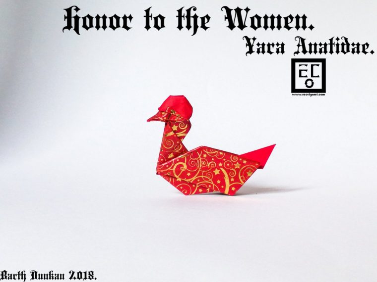 Barth Dunkan On Twitter: "honor To The Women Yara Anatidae encequiconcerne Origami Canard