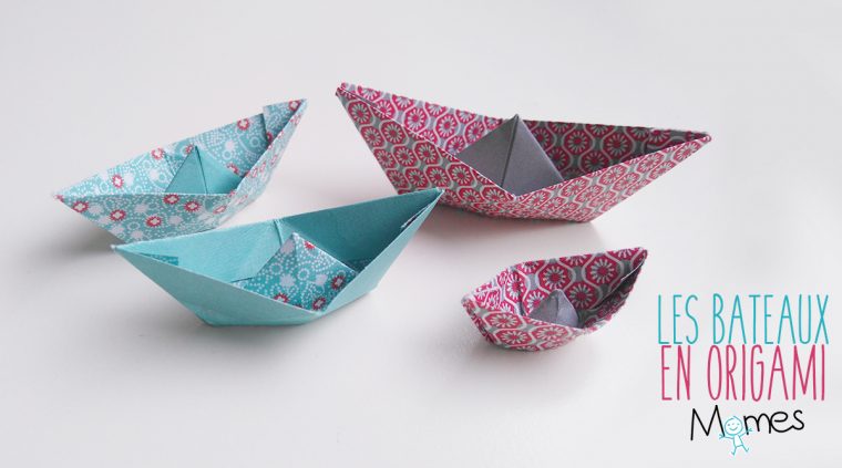 Bateau En Papier – Momes dedans Origami Petit Bateau