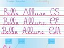 Belle Allure Font | Dafont | Écriture Ce1, Police intérieur Police Script Ecole