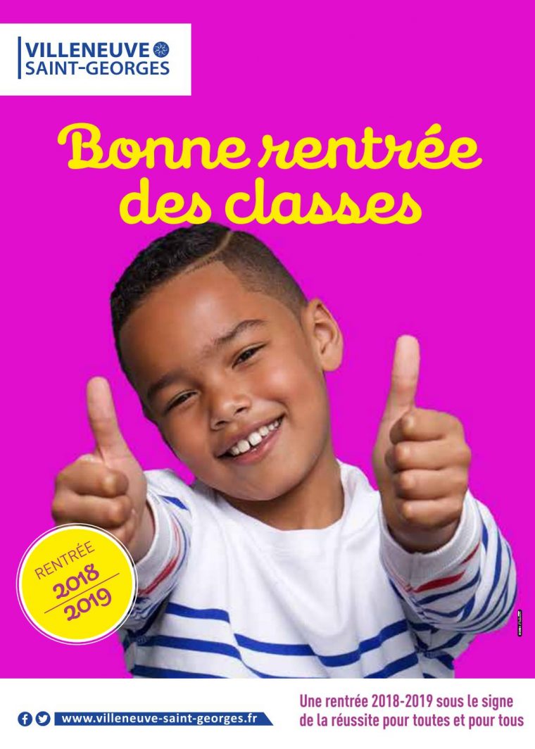 Bonne Rentrée Des Classes By Ville De Villeneuve-Saint destiné Image Bonne Rentrée Des Classes