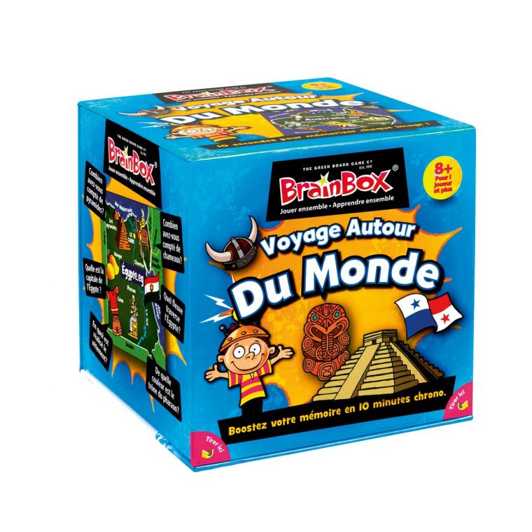 Brainbox Voyage Autour Du Monde serapportantà Jeux De Memoire Enfant