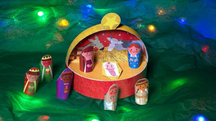 Bricolage De Noël : Fabriquez Une Crèche Avec Votre Enfant encequiconcerne Bricolage De Noel Pour Maternelle