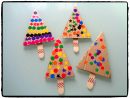 Bricolage De Noël Pour Enfants : Des Sapins Pour Les Petites pour Bricolage De Noel Pour Maternelle