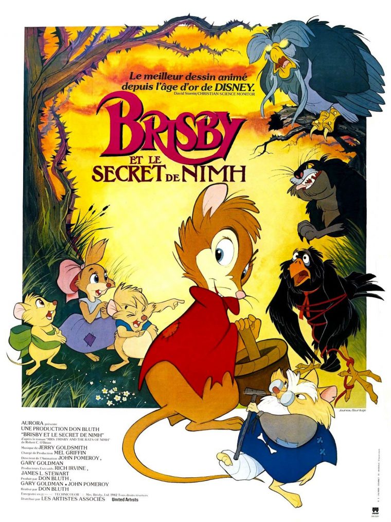 Brisby Et Le Secret De Nimh – Long-Métrage D'animation (1982) destiné Dessin Animé Avec Des Souris
