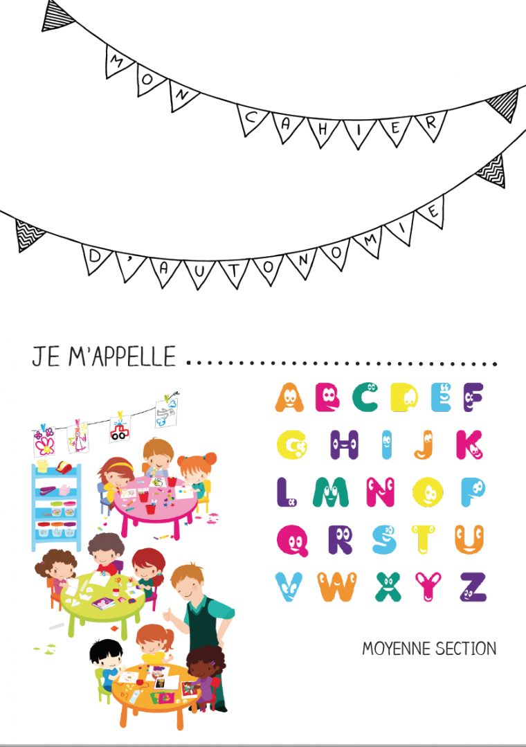 Cahier D'autonomie N°1 | Cahier D'écriture, Rentrée Des encequiconcerne Rentrée En Grande Section