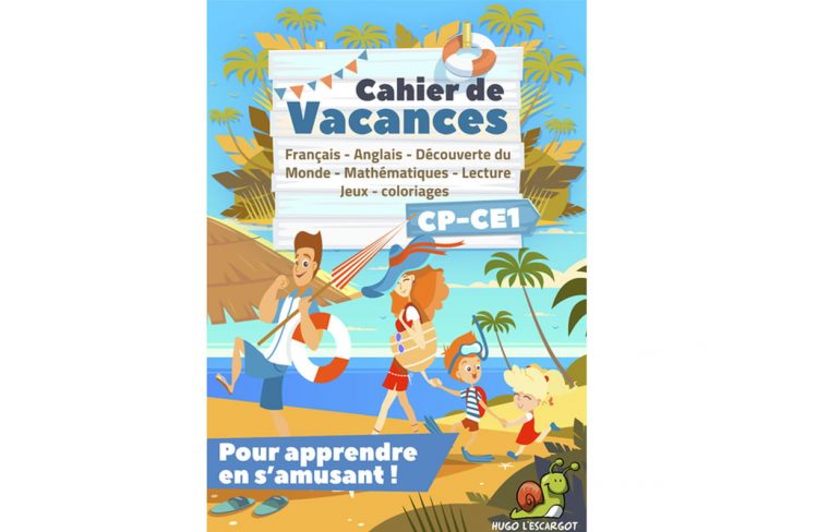 Cahier De Vacances Cp-Ce1 concernant Poésie Vive Les Vacances