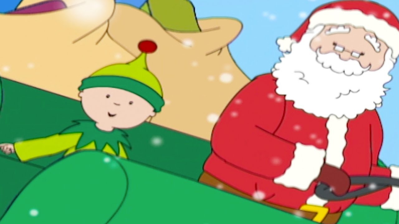 Caillou En Français | Caillou Aide Le Père Noël | 417 | Dessin Animé |  Nouvel Épisode Hd pour Caillou Fete Noel