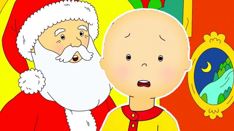 Caillou En Français | Caillou Et Le Père Noël | Dessin Animé | Dessin Animé  Pour Bébé à Caillou Fete Noel