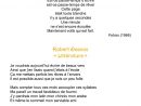 Calaméo - Anthologie Poétique 5E encequiconcerne Poème De Robert Desnos
