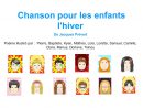 Calaméo - Chanson Pour Les Enfants L'hiver - Groupe Du Mardi serapportantà Dans La Nuit De L Hiver Chanson