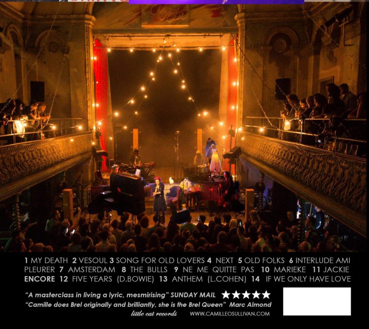 Camille Sings Brel-Live At Wilton's London | Camille O'sullivan encequiconcerne Musique Cirque Mp3
