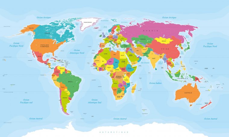 Capitales Du Monde Par Pays – Présentation De La Capitale De concernant Carte Europe Avec Capitales