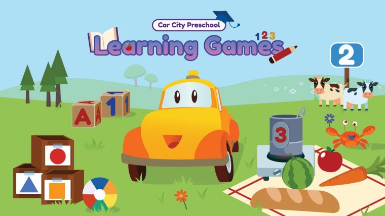 Car City: Jeux Éducatifs Pour Petits Enfants Pour Android intérieur Jeux Pour Petit Enfant