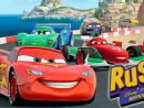 Cars Voiture De Course Jeux Vidéo En Français - Rush Une Aventure Disney  Pixar dedans La Voiture De Course Dessin Animé