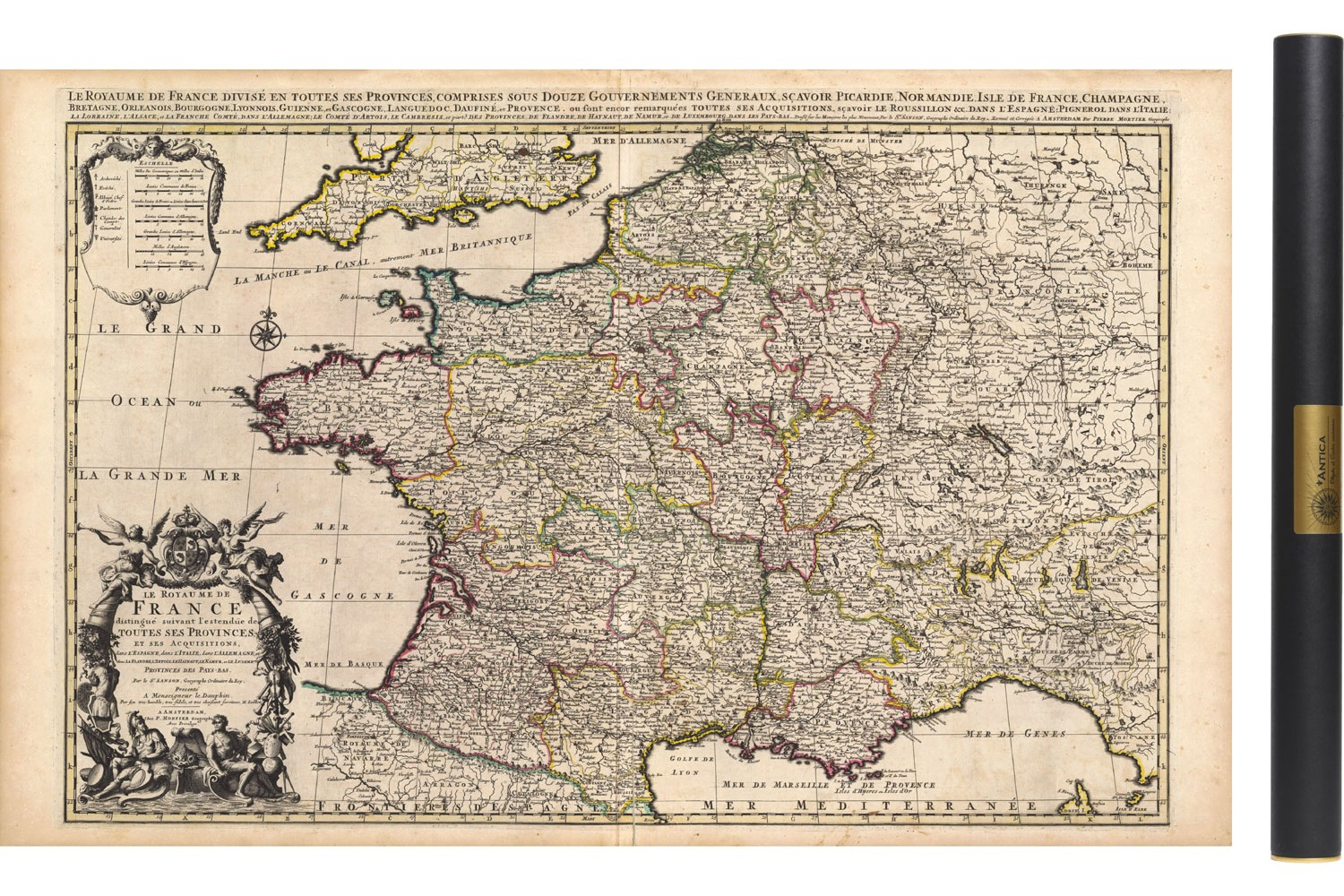 Carte Ancienne De France En 1708 dedans Carte Anciennes Provinces Françaises