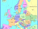 Carte Capitales Des Pays D'europe (Avec Images) | Capital destiné Carte Europe Avec Capitales