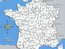 Carte De France Départements | Carte De France Département encequiconcerne Imprimer Une Carte De France