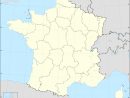 Carte De France Vierge Avec Regions serapportantà Carte Des Régions Vierge