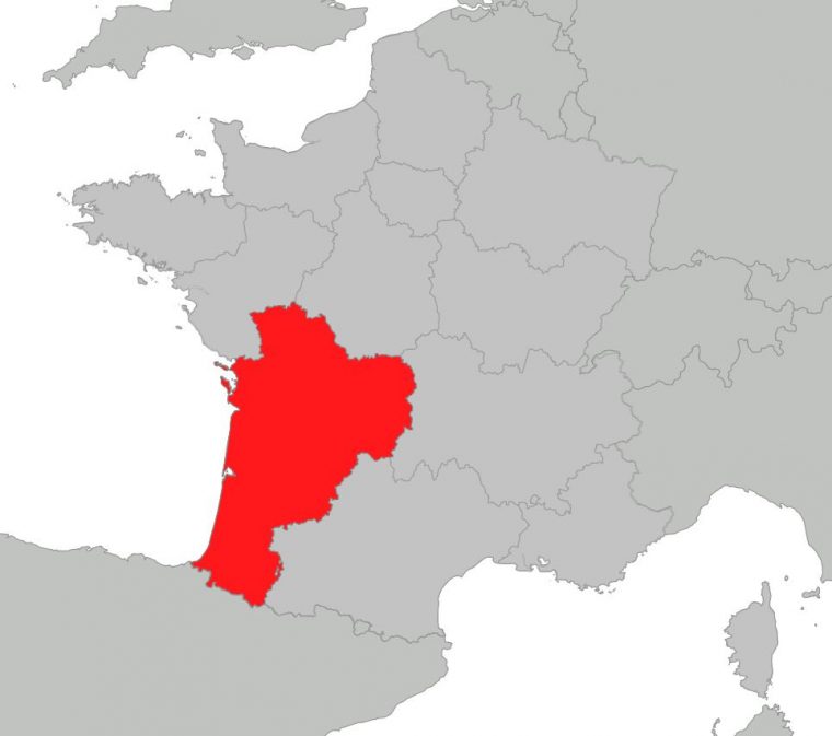 Carte De La Nouvelle-Aquitaine – Nouvelle-Aquitaine Cartes dedans Nouvelle Carte Des Régions De France