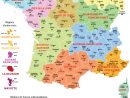 Carte Des Nouvelles Régions De France En 2020 | Les Régions dedans Carte De France Avec Département À Imprimer