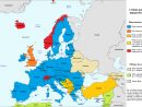 Carte : L'union Européenne - Librecours.eu à Union Européenne Carte Vierge