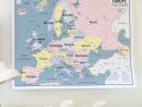 Carte N°4 - Europe Politique dedans Carte Europe Avec Capitales