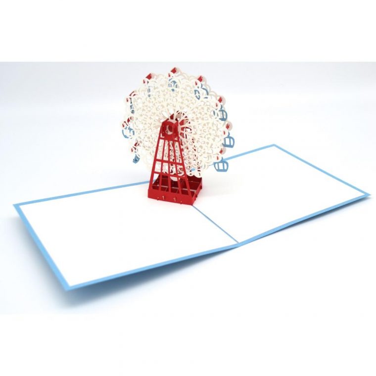 Carte Pop-Up Grande Roue Wonkard concernant Coloriage Grande Roue Carte Pop-Up Grande Roue Wonkard concernant Coloriage Grande Roue