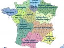 Cartes Administratives dedans Carte De France Avec Département À Imprimer
