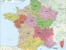 Cartes De France : Cartes Des Régions, Départements Et serapportantà Carte De France Avec Département À Imprimer