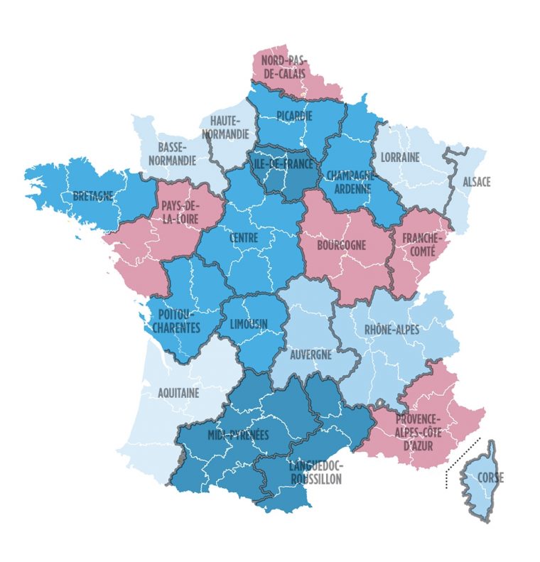 Cartes. Nouvelles Régions, Acte 2. Des Ajustements, Mais tout Carte De France Nouvelles Régions