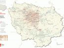 Cartograf.fr : Carte De L'île-De-France tout Carte De France Avec Département À Imprimer