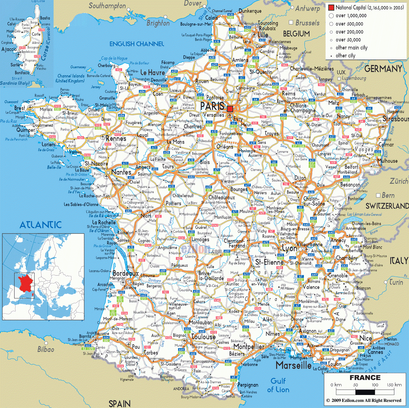 Cartograf.fr : Carte France : Page 3 à Carte De France Avec Département À Imprimer
