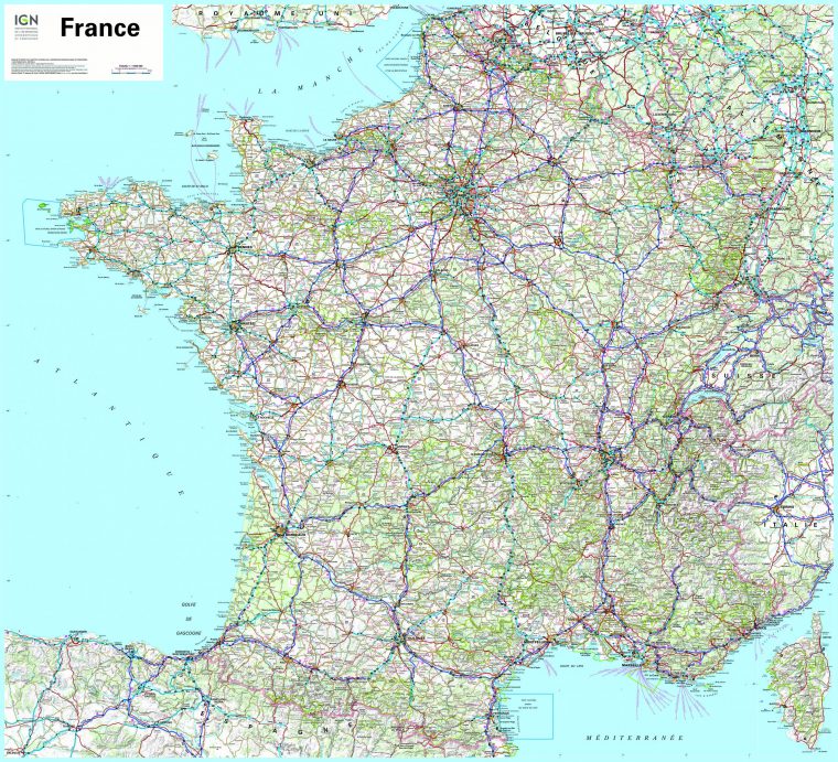 Cartograf.fr : Carte France : Page 3 encequiconcerne Imprimer Une Carte De France