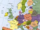 Cartograf.fr : Les Cartes Des Continents : L'europe tout Carte Europe Avec Capitales