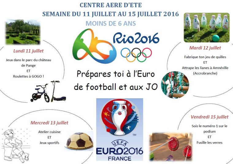 Centre Aéré | Sivu Scolaire De Pange dedans Jeux Sportifs 6 12 Ans
