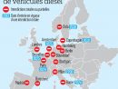 Ces Grandes Villes D'europe Qui S'apprêtent À Bannir Le avec Carte Europe Avec Capitales