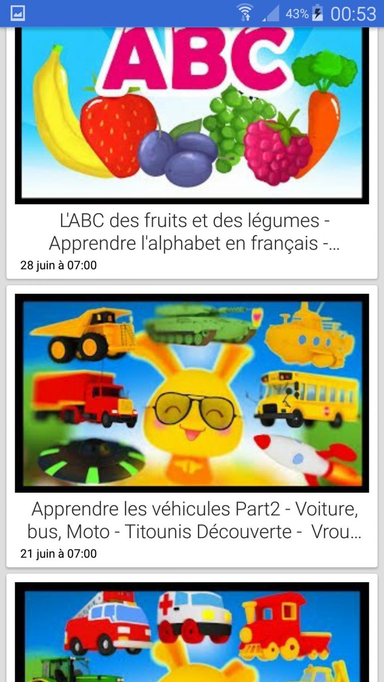 Chansons Des Titounis For Android – Apk Download destiné Chanson Sur Les Fruits Et Légumes