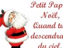 Chant - Petit Papa Noël (4A) pour Papa Noel Parole