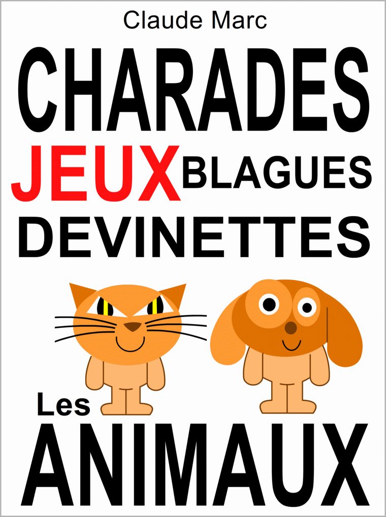 Charades Et Devinettes Sur Les Animaux. Jeux Et Blagues Pour Enfants. serapportantà Jeux De Lettres Enfants