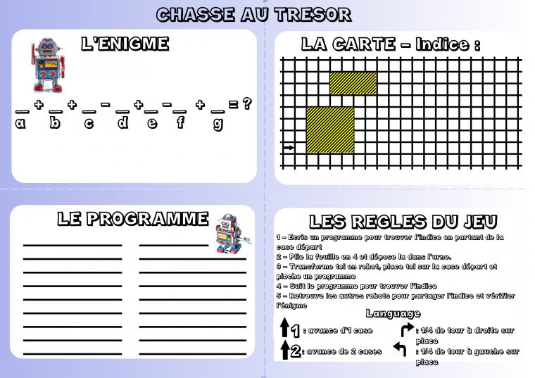 Chasse Au Trésor Dans La Grille | Association Pesshack avec Activité Chasse Au Trésor Chasse Au Trésor Dans La Grille | Association Pesshack avec Activité Chasse Au Trésor
