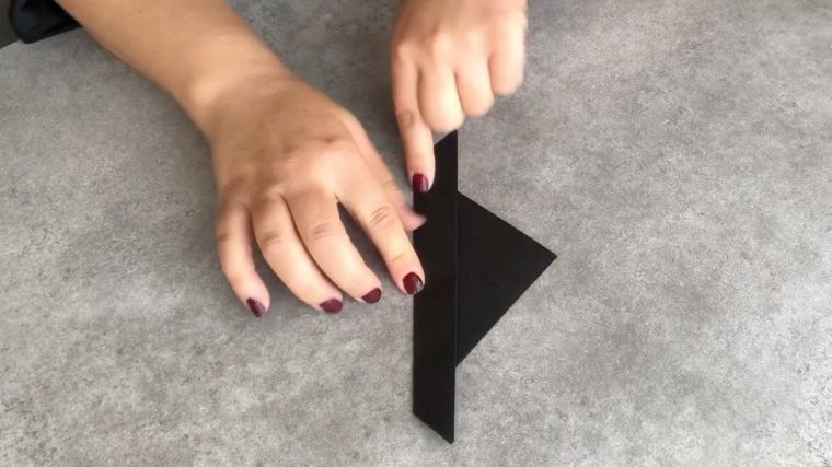 Chauve-Souris Halloween En Origami, Pliage Papier [Video] à Origami Chauve Souris