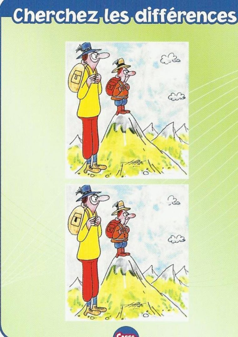 Chercher 5 Différences dedans Les 5 Differences