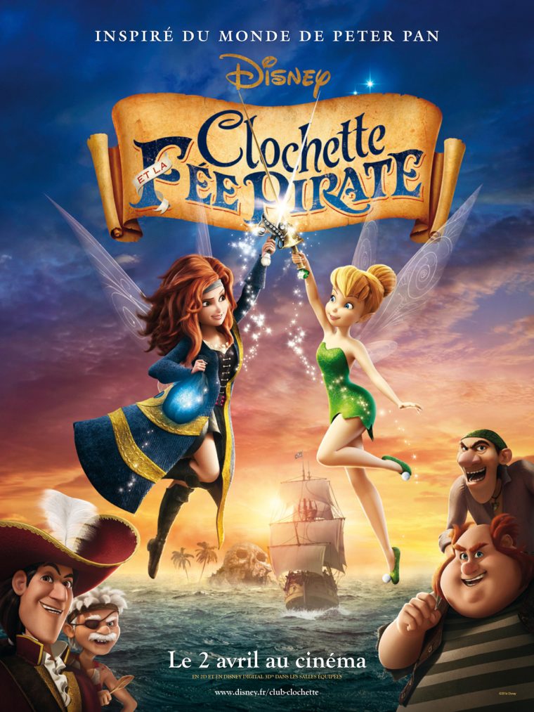 Clochette Et La Fée Pirate – Film 2014 – Allociné pour Histoires De Pirates Gratuit